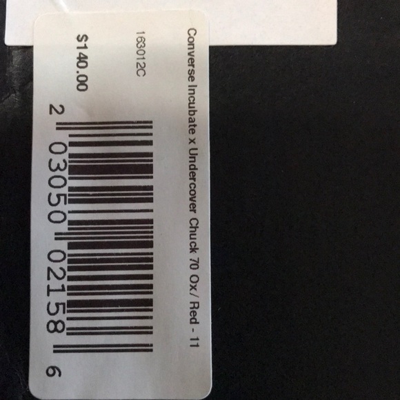 Converse Chuck Taylor All-Star undercover Red - Picture 7 of 7